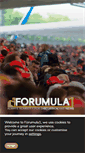 Mobile Screenshot of forumula1.com