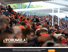 Tablet Screenshot of forumula1.com